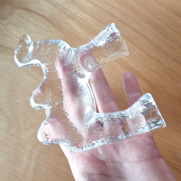 Vintage MCM Kosta Boda Sweden zoo series Camel glass figurine with sticker - Picture 3 of 7